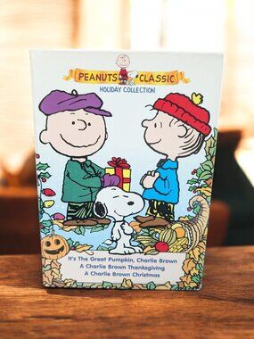 Peanuts Classic Holiday Collection 3 DVD Set 2000 Charlie Brown